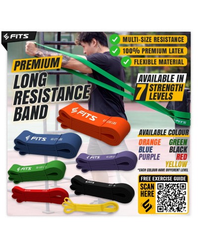 FITS Premium Long Resistance Band Satuan