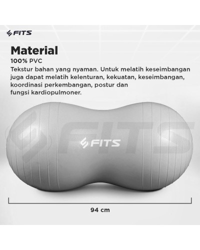 FITS Peanut Gym Ball