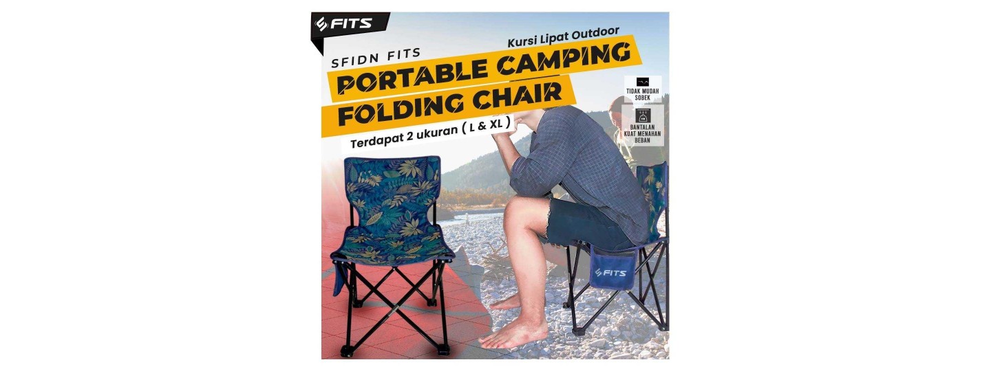 FITS Portable Camping Folding Chair