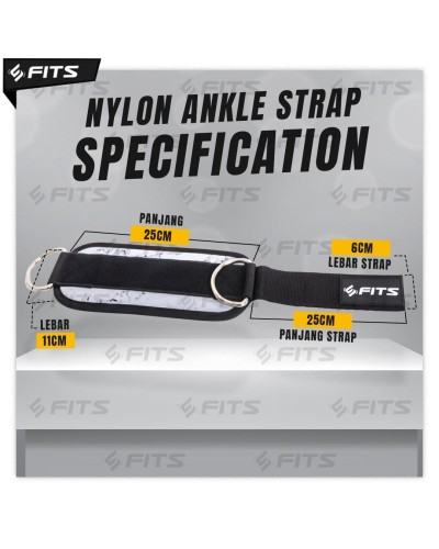 FITS Nylon Ankle Strap  Adjustable