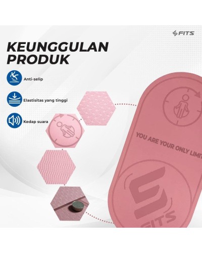 FITS Jump Skipping Rope Mat Anti Slip