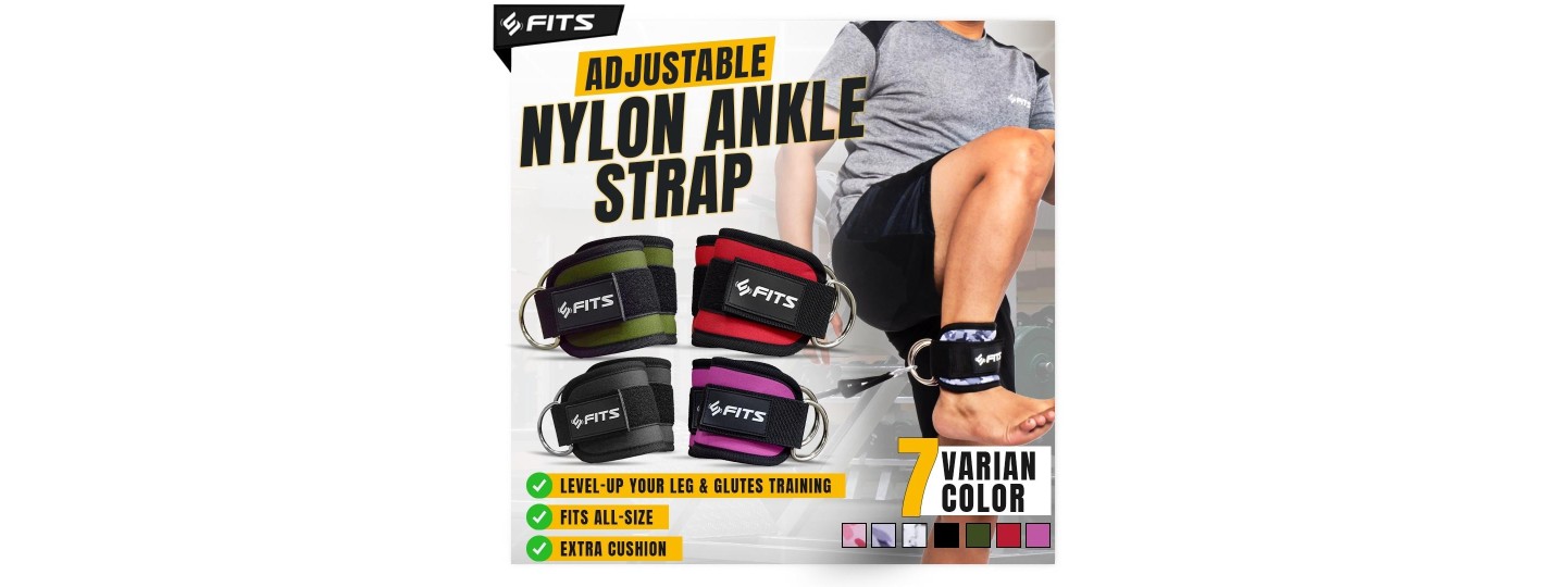 FITS Nylon Ankle Strap  Adjustable