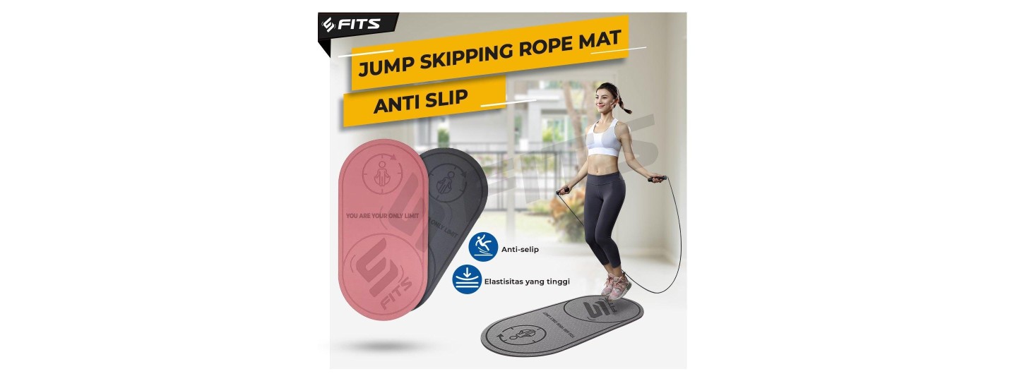 FITS Jump Skipping Rope Mat Anti Slip