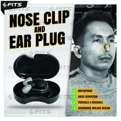 FITS Nose Clip & Ear Plug Renang