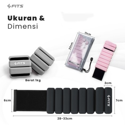 FITS Adjustable Wrist & Ankle Weight Bracelet 