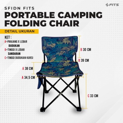 FITS Portable Camping Folding Chair