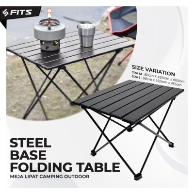 FITS Steel Base Folding Table