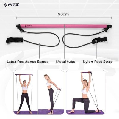 FITS Pilates Stick Stretching Bar 